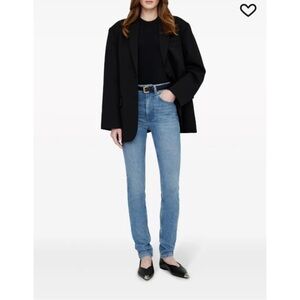 Anine Bing NWT High Rise Beck Skinny Slim Jeans - Washed Blue Women’s Size 23